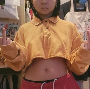 Mustard Crop Buttons